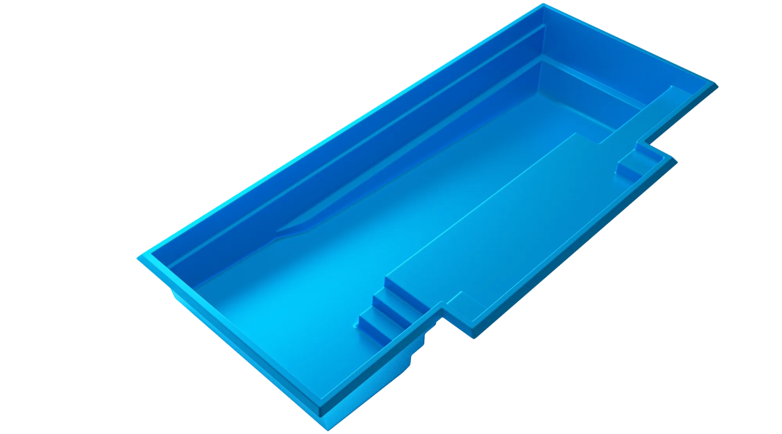 Legend fiberglass pool by Tallman Pools