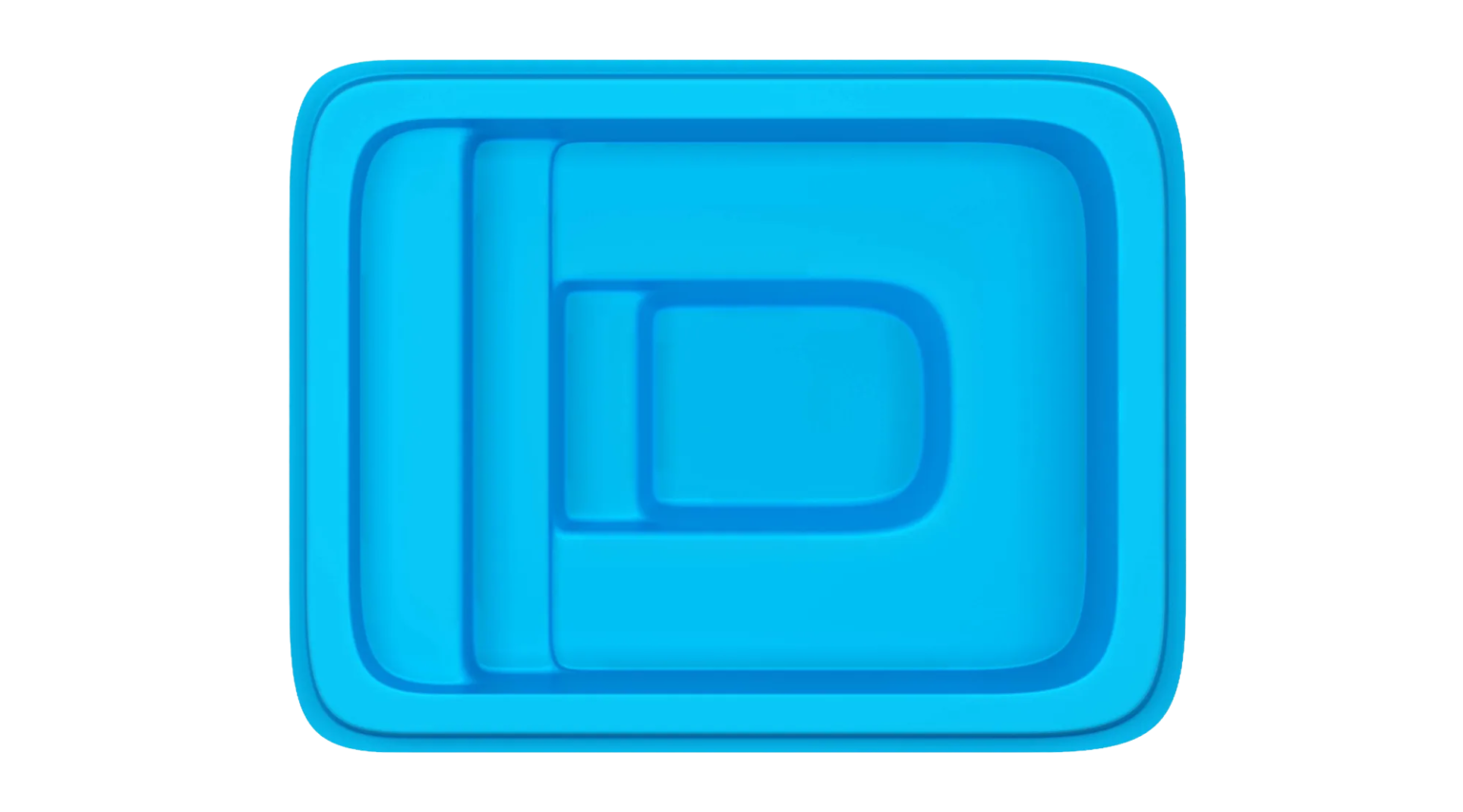 Non-Spillover Rectangle Spa fiberglass model by Tallman Pools