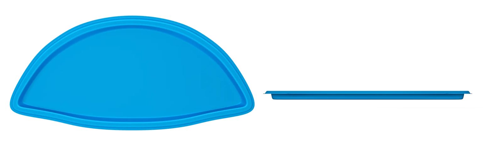 Paradise Bay Tanning Ledge fiberglass model by Tallman Pools